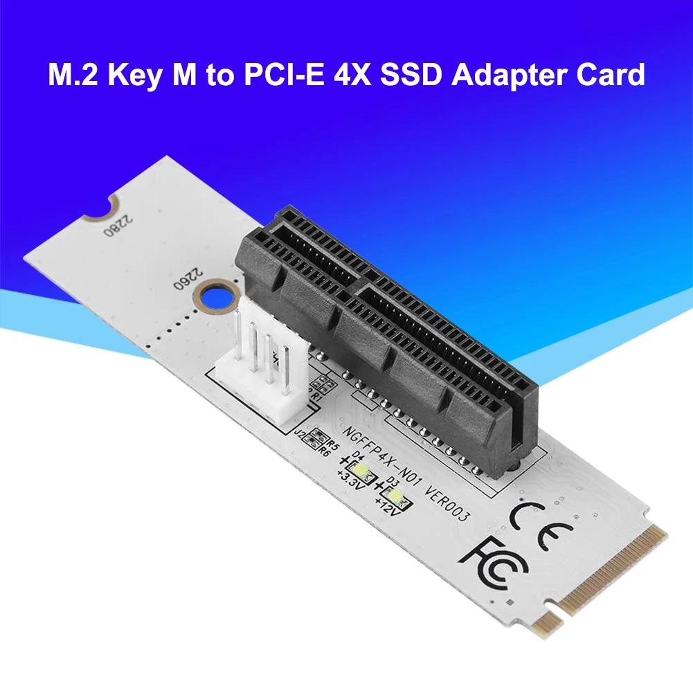 NGFF M.2-PCI-E 4X  ī M2 M Ű-PCIE X4 ȯ LED  ǥñ PCI Express  ڵ (LED )